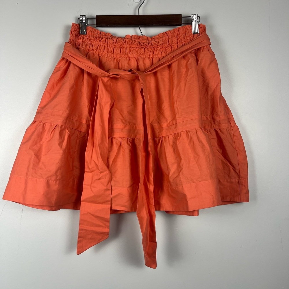 NWT Anthropologie The Somerset Mini Skirt in rose size large - Picture 5 of 9